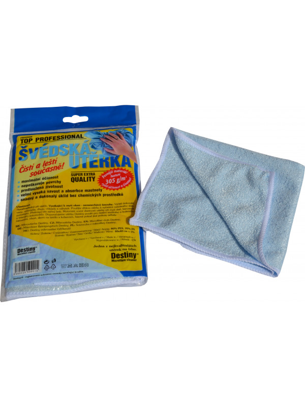 DRT0943 Mikroutierka Destiny 305 gr 40x40 cm modra bal.-600x800