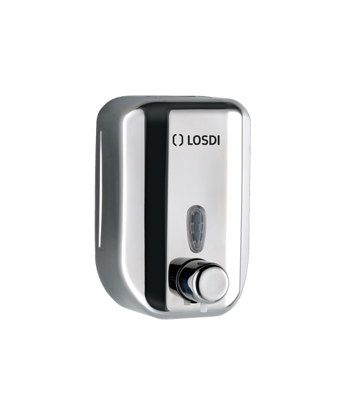 L1008 - 1008I Dávkovač tekutého mydla nerez lesk.1l