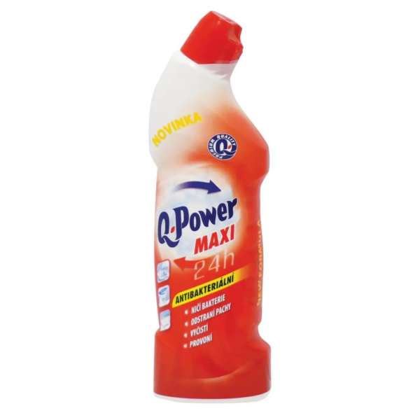 Q Power WC čistič 750ml Antibakterial