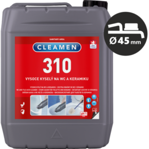 Cleamen 310 (5l) Extra kyslý čistič na WC a keramiku