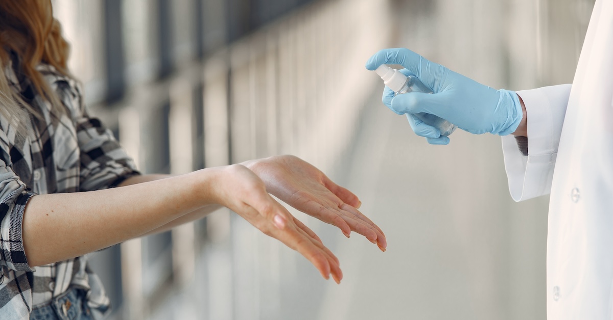 dezinfekcia ruk