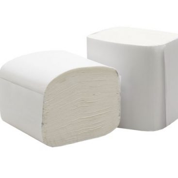 Skladaný toaletný papier